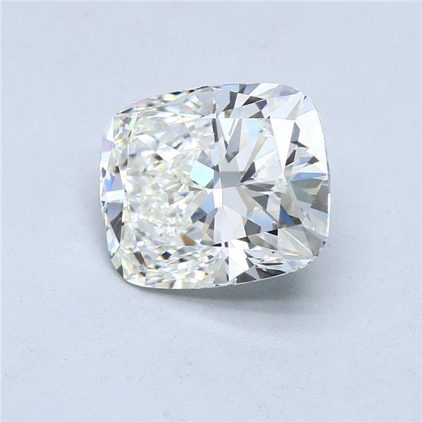 5.03ct J VS2 Rare Carat Ideal Cut Cushion Diamond