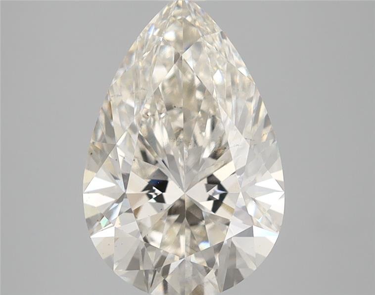 2.58ct H VS2 Rare Carat Ideal Cut Pear Lab Grown Diamond