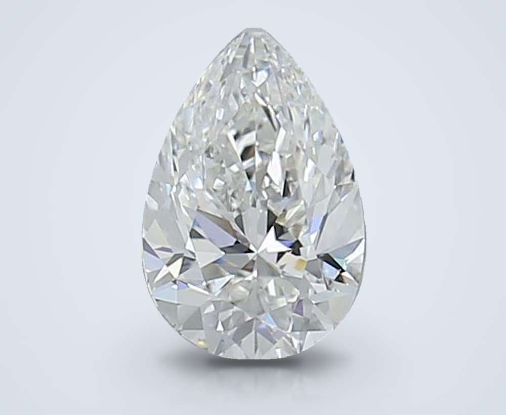 0.70 Carat Pear Natural Diamond