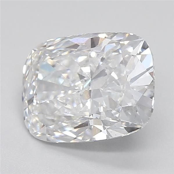 2.18ct E VS2 Rare Carat Ideal Cut Cushion Lab Grown Diamond