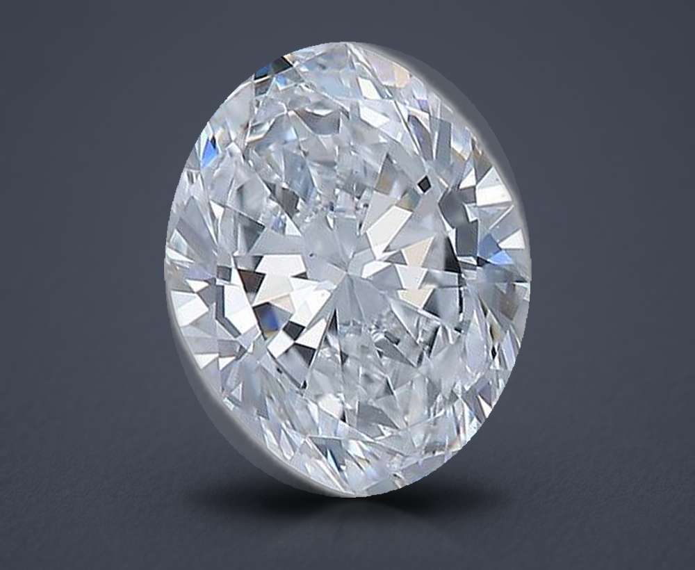1.50 Carat Oval Natural Diamond