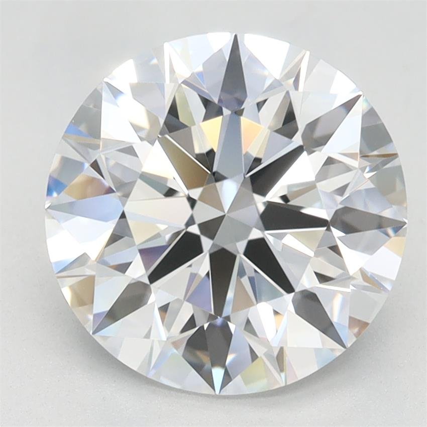 2.64ct D VVS1 Rare Carat Ideal Cut Round Lab Grown Diamond