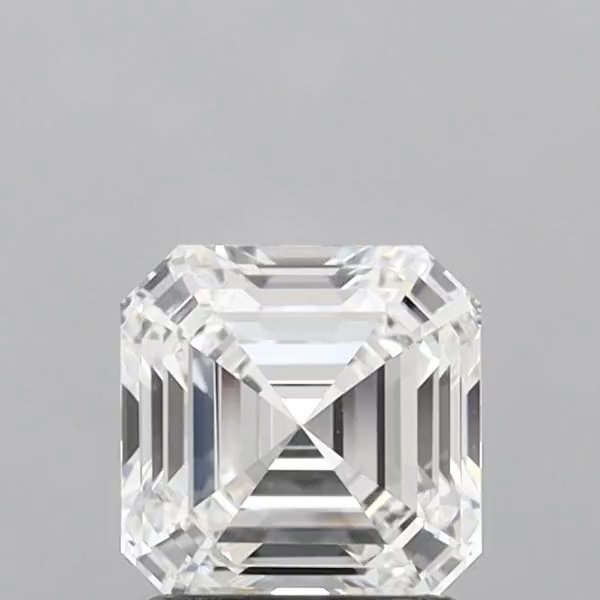 1.49ct E VS1 Rare Carat Ideal Cut Asscher Lab Grown Diamond