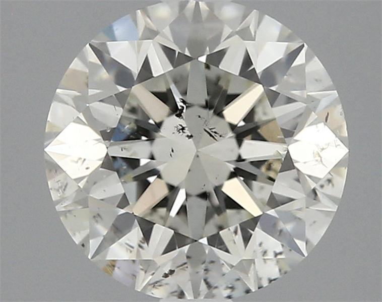 1.51ct J SI2 Rare Carat Ideal Cut Round Diamond