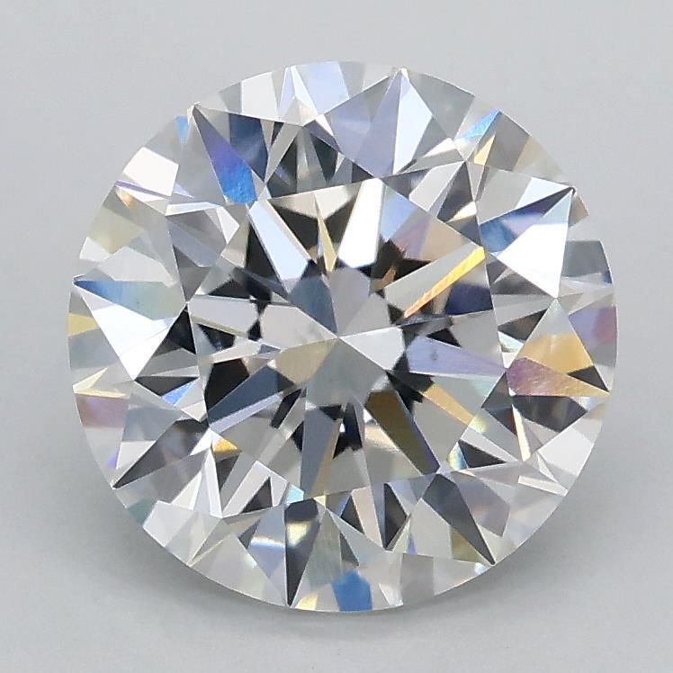 2.03ct F VS2 Excellent Cut Round Lab Grown Diamond