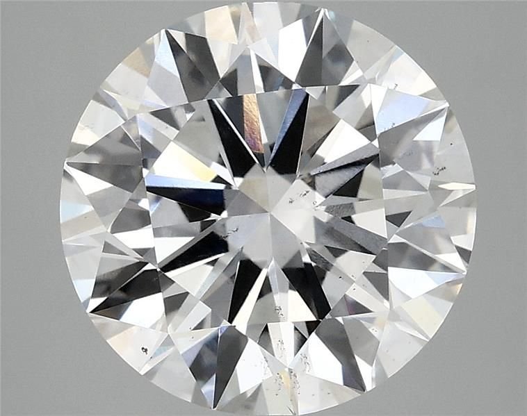 5.02ct G SI1 Rare Carat Ideal Cut Round Lab Grown Diamond