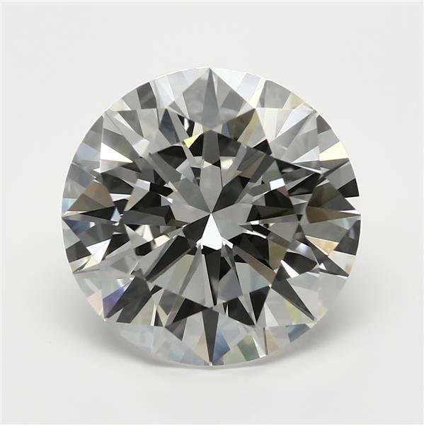 4.30ct K VVS2 Excellent Cut Round Diamond