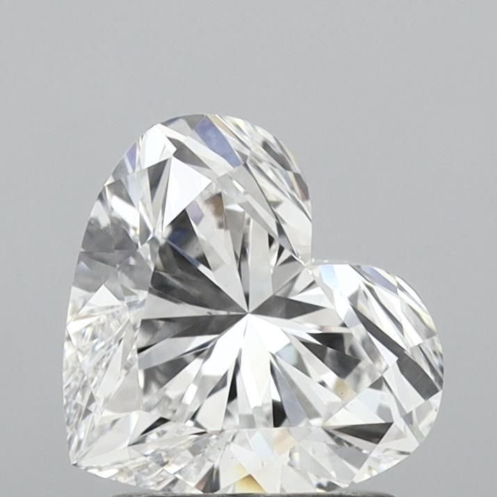 1.46ct E VS1 Rare Carat Ideal Cut Heart Lab Grown Diamond