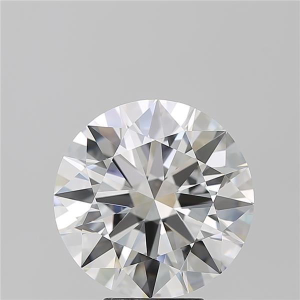 6.02ct F IF Rare Carat Ideal Cut Round Diamond