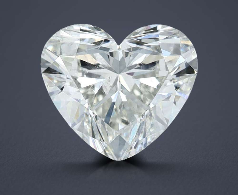 1.42 Carat Heart Natural Diamond