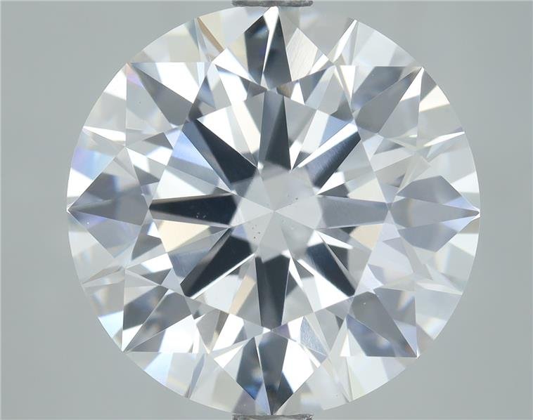 5.02ct D VS1 Rare Carat Ideal Cut Round Lab Grown Diamond