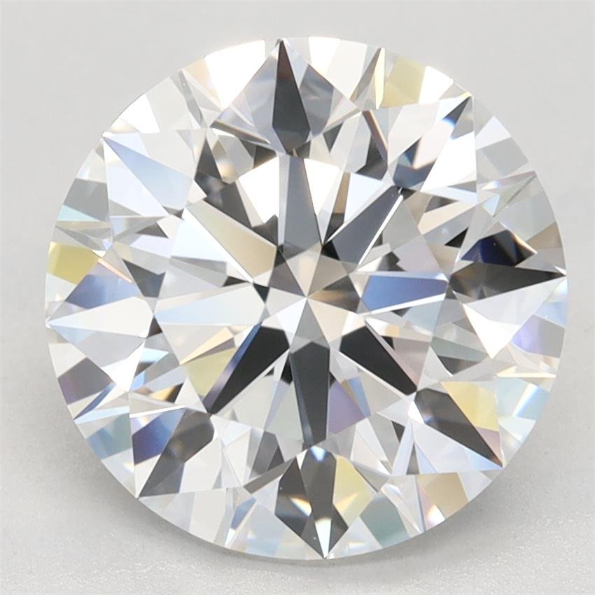 3.05ct E IF Rare Carat Ideal Cut Round Lab Grown Diamond