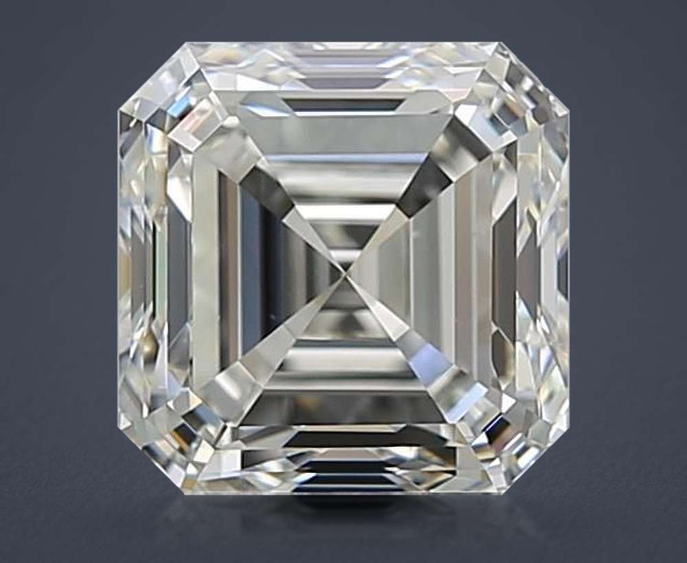 3.01 Carat Asscher Natural Diamond