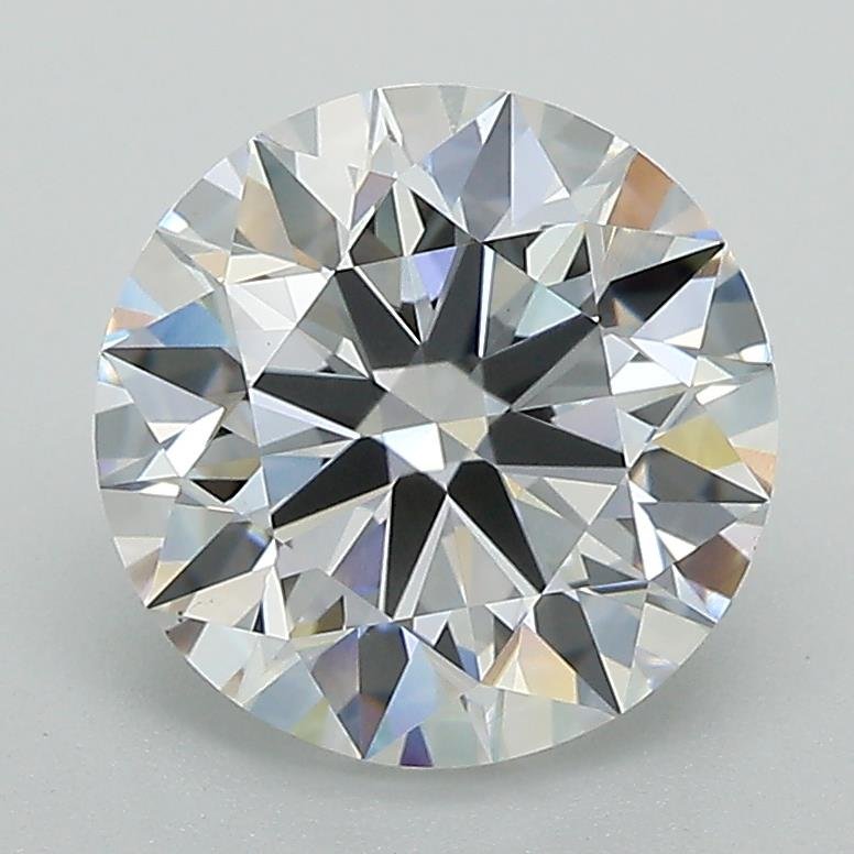 2.65ct D VS1 Rare Carat Ideal Cut Round Lab Grown Diamond