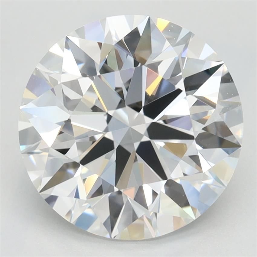 3.05ct D IF Rare Carat Ideal Cut Round Lab Grown Diamond