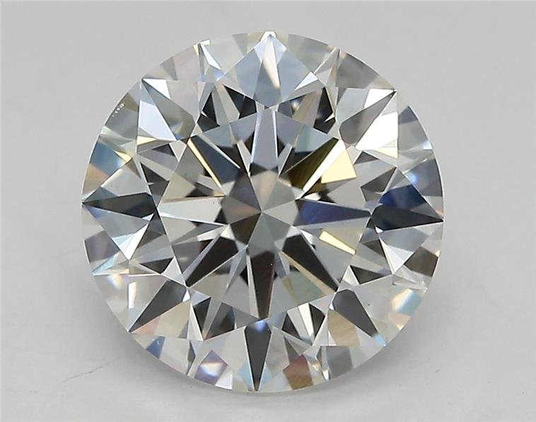 2.52ct F VS1 Rare Carat Ideal Cut Round Lab Grown Diamond