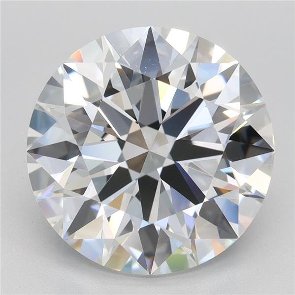 4.18ct E VVS1 Rare Carat Ideal Cut Round Lab Grown Diamond