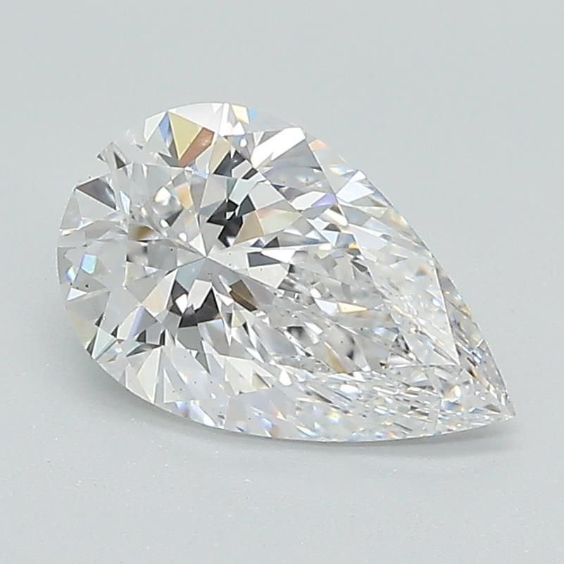 1.41ct D VS1 Rare Carat Ideal Cut Pear Lab Grown Diamond