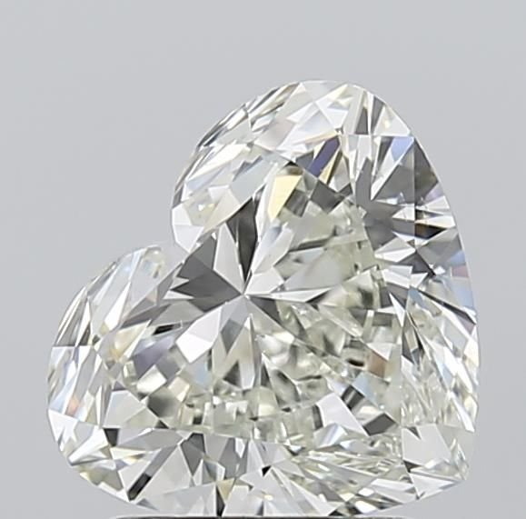 1.70ct K SI2 Rare Carat Ideal Cut Heart Diamond