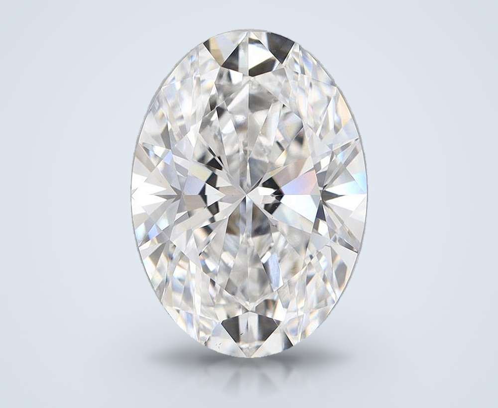 7.10 Carat Oval Lab Diamond