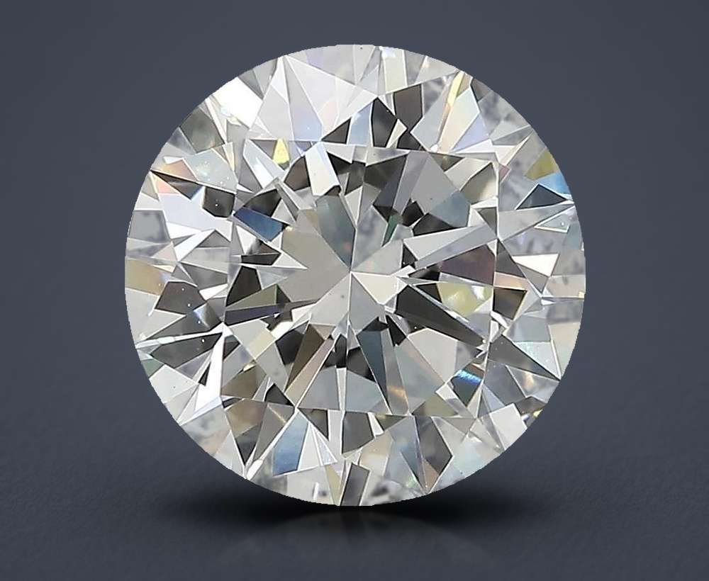4.27 Carat Round Lab Diamond