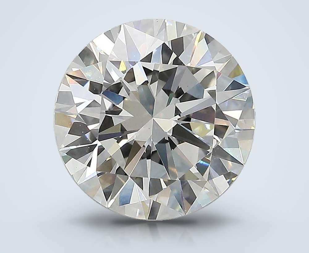 4.27 Carat Round Lab Diamond