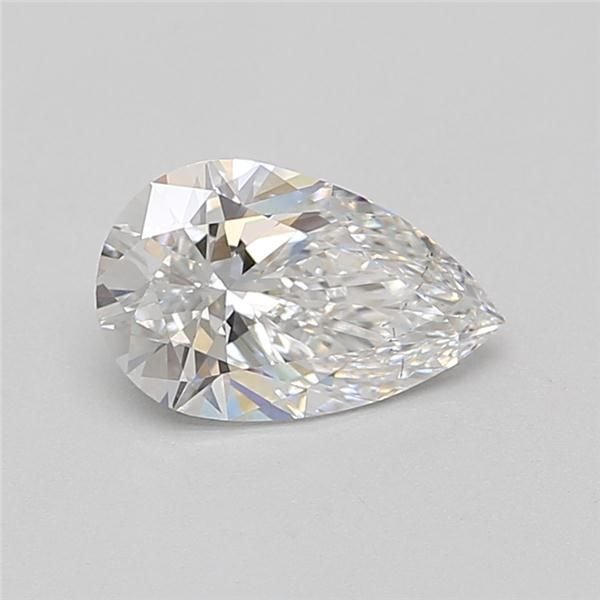 1.58ct D VS2 Rare Carat Ideal Cut Pear Lab Grown Diamond