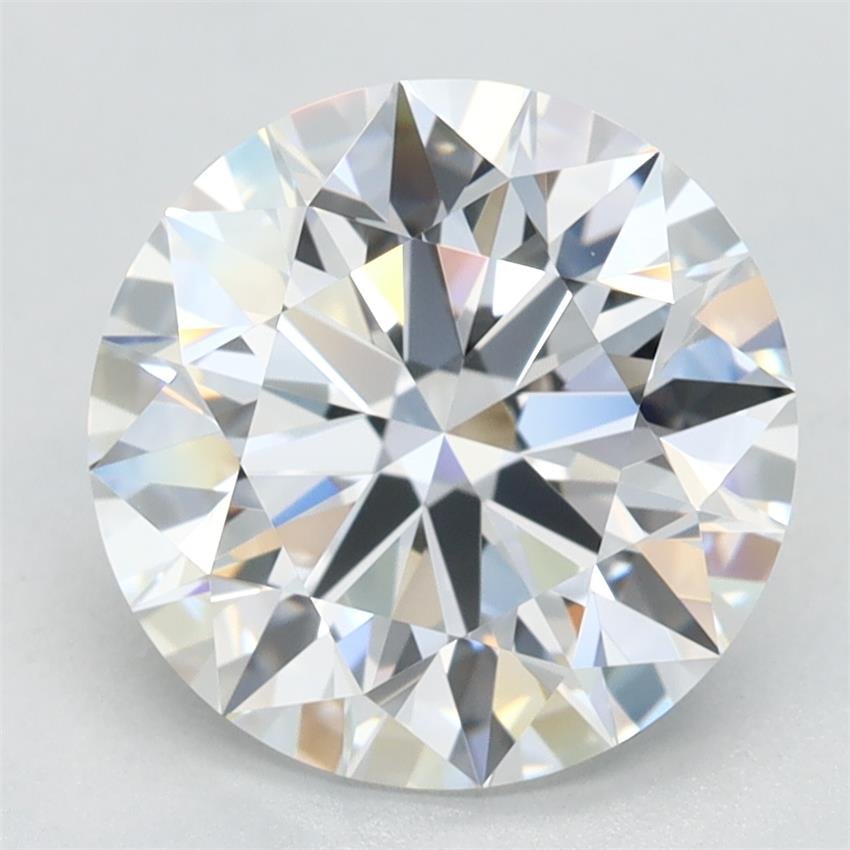 2.80ct E VVS1 Rare Carat Ideal Cut Round Lab Grown Diamond