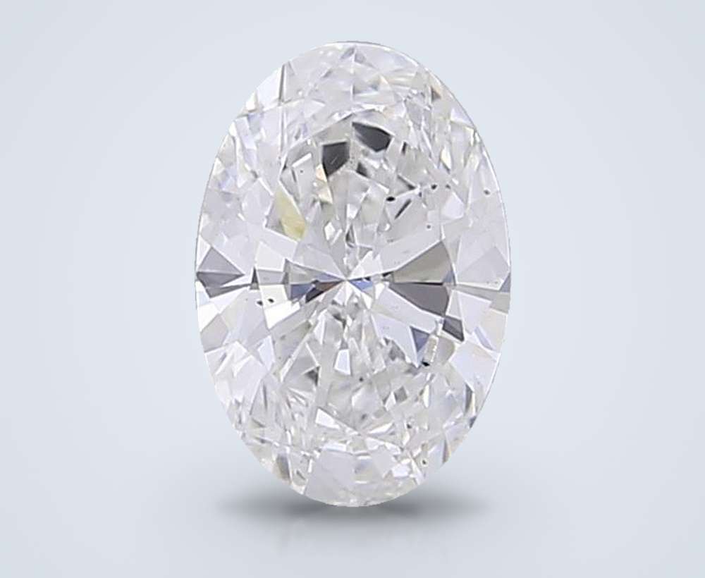 0.59 Carat Oval Lab Diamond