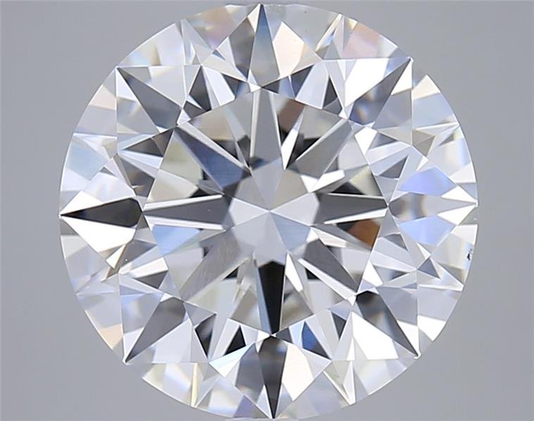 6.02 Carat Round Lab Diamond
