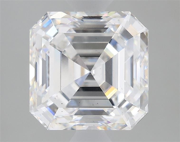 2.09ct E VS2 Rare Carat Ideal Cut Asscher Lab Grown Diamond