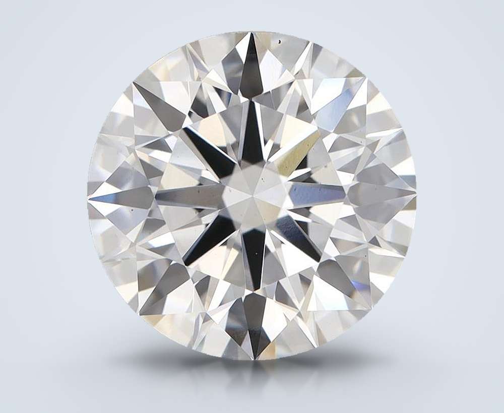 7.38 Carat Round Lab Diamond