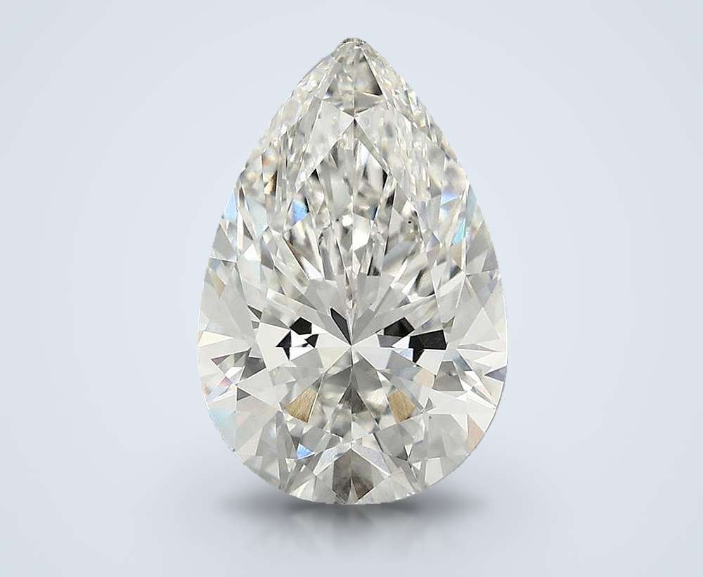 4.10 Carat Pear Lab Diamond