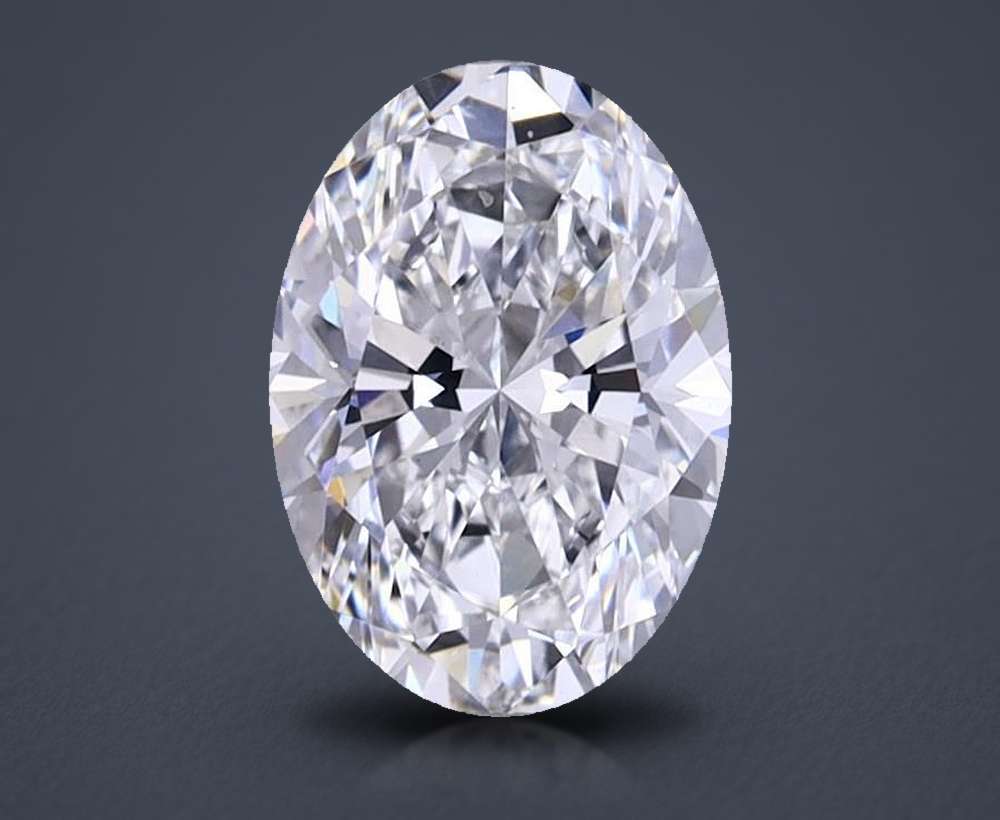 1.33 Carat Oval Lab Diamond