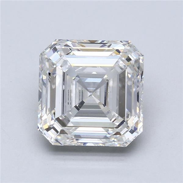 5.03ct G VS1 Excellent Cut Asscher Lab Grown Diamond