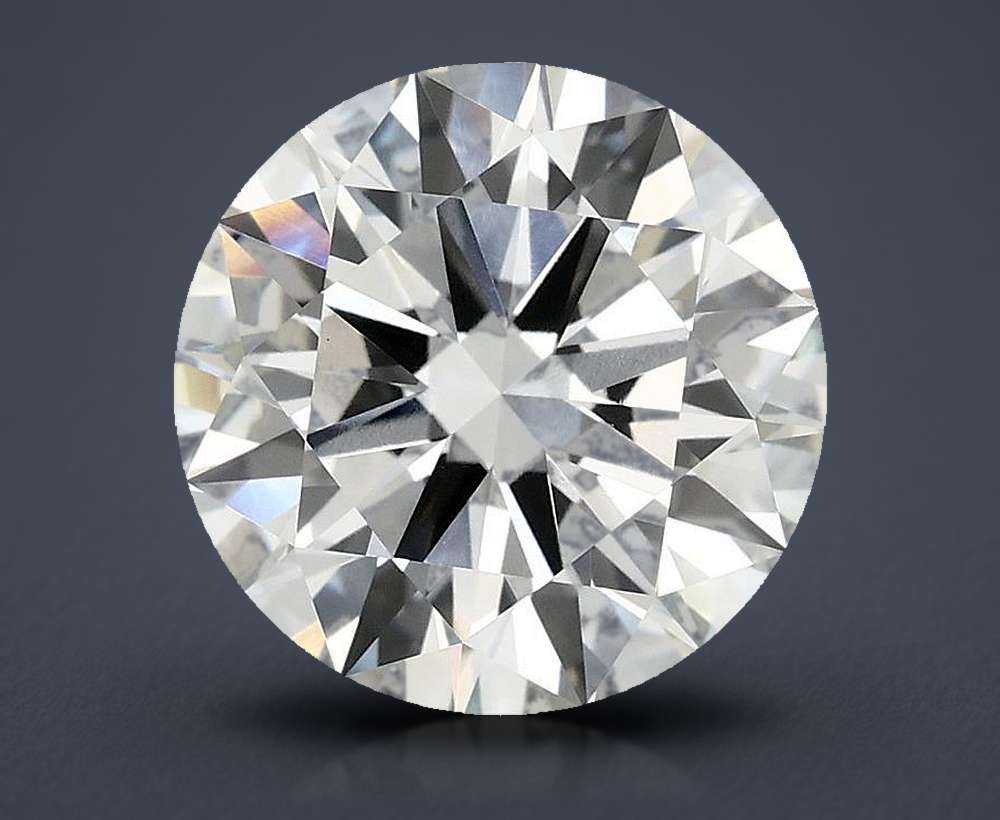 3.98 Carat Round Lab Diamond
