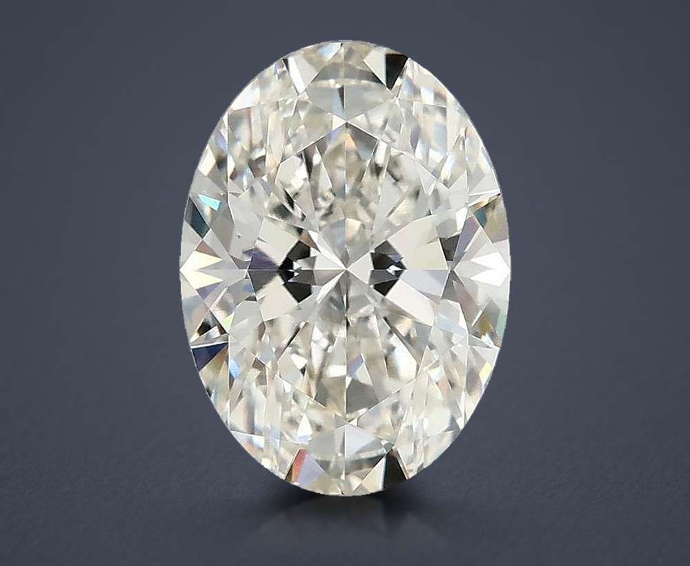 3.08 Carat Oval Lab Diamond