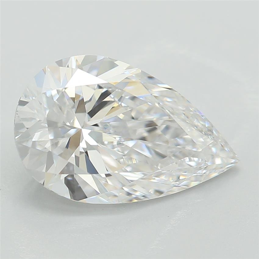 1.52ct D VS2 Rare Carat Ideal Cut Pear Lab Grown Diamond