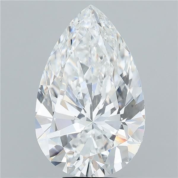 8.04 Carat Pear Lab Diamond