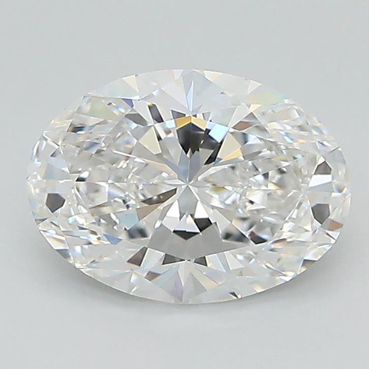 1.51ct E VVS2 Rare Carat Ideal Cut Oval Lab Grown Diamond
