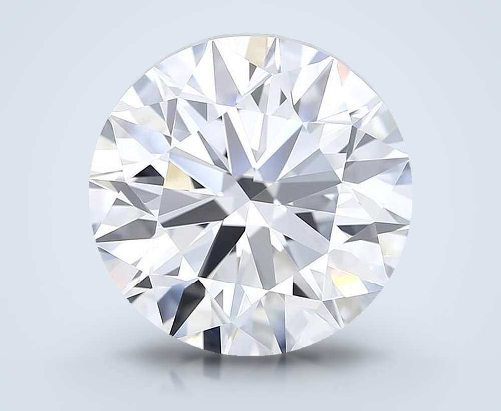 4.53 Carat Round Lab Diamond