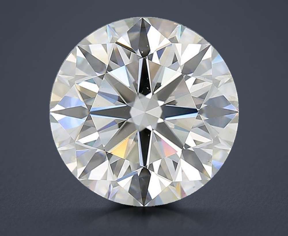 6.02 Carat Round Natural Diamond