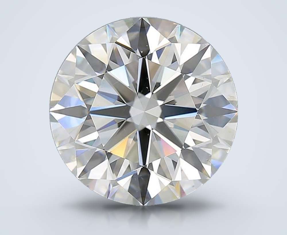 6.02 Carat Round Natural Diamond