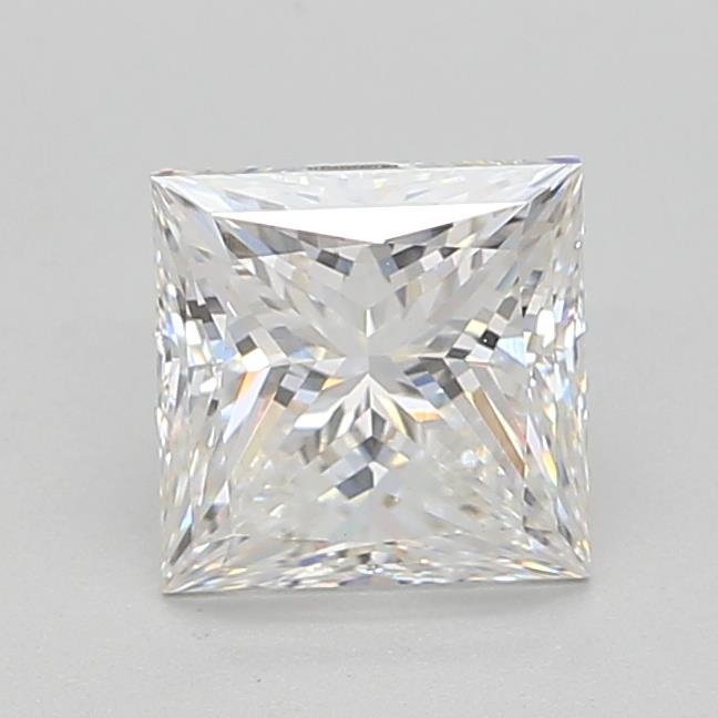 1.04ct F VVS2 Rare Carat Ideal Cut Princess Lab Grown Diamond