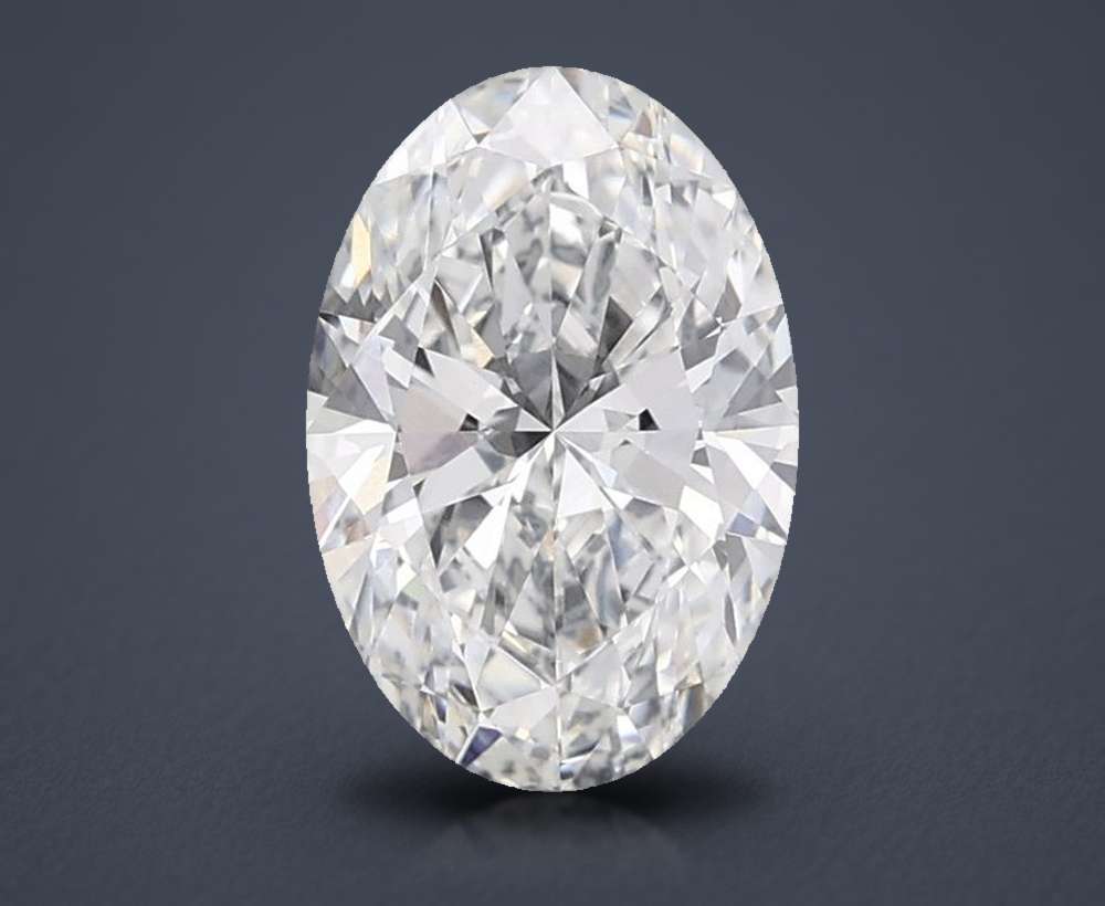 1.57 Carat Oval Lab Diamond