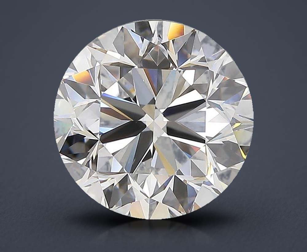 4.00 Carat Round Natural Diamond