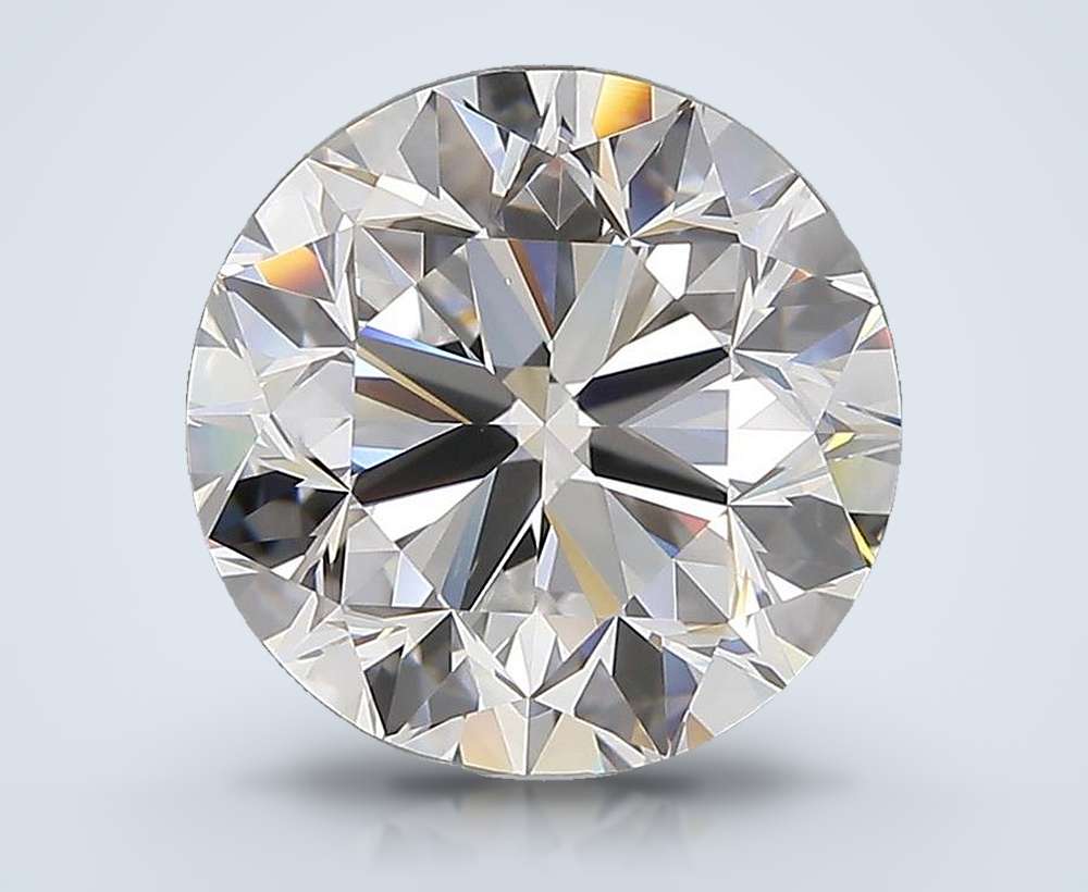 4.00 Carat Round Natural Diamond