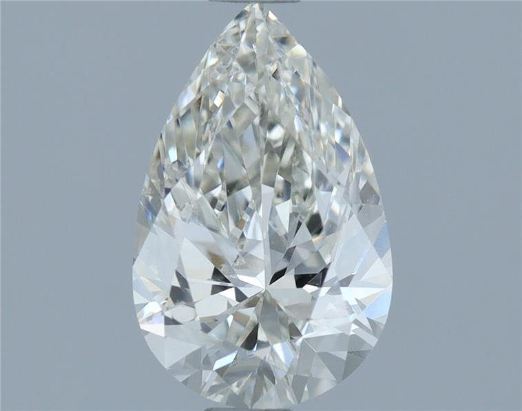 1.01ct H SI1 Rare Carat Ideal Cut Pear Lab Grown Diamond