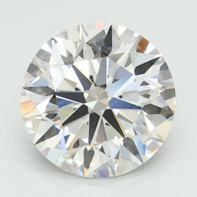 2.01ct E VS2 Rare Carat Ideal Cut Round Lab Grown Diamond