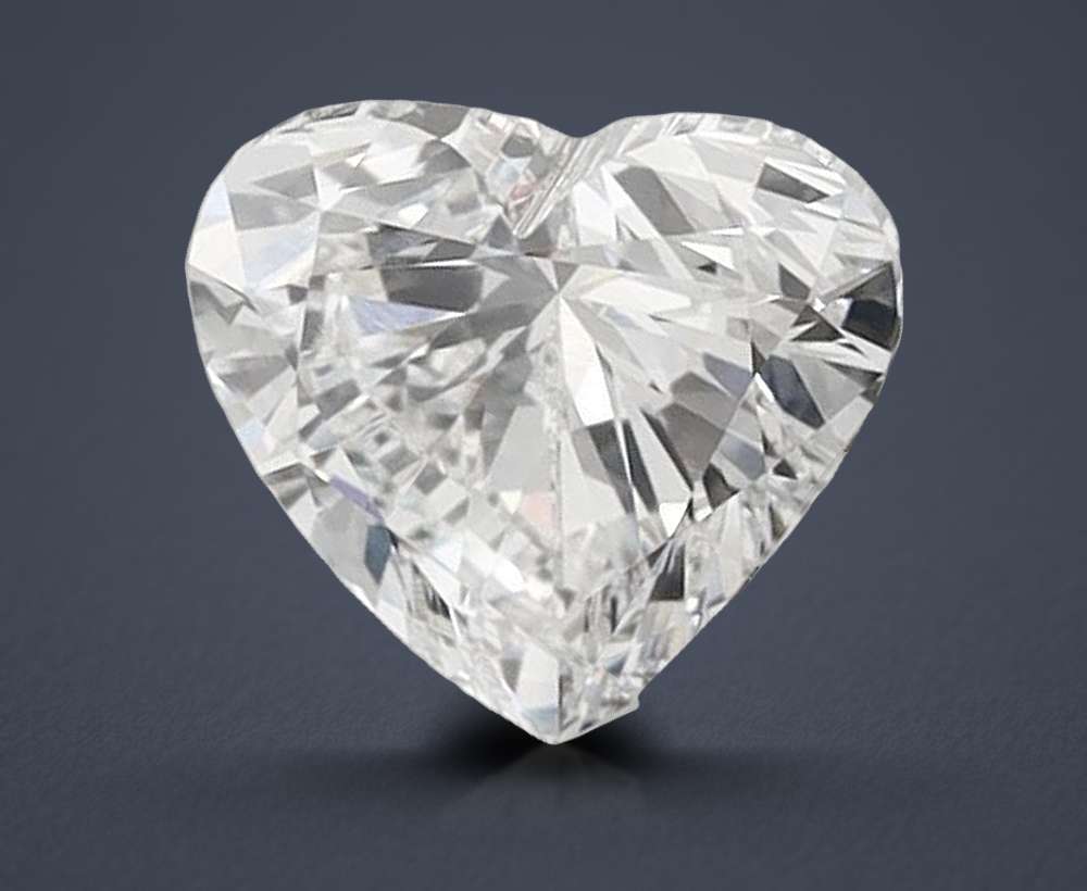1.00 Carat Heart Lab Diamond